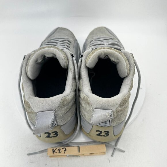 Nike Air Jordan 12 Retro Low Men Size 7.5 308317-002 Wolf Grey Basketball Shoes - Picture 12 of 13